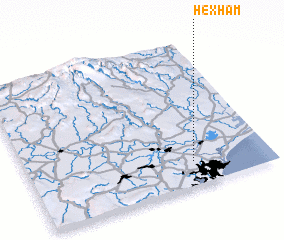 3d view of Hexham