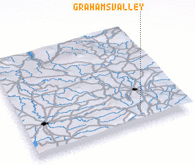 3d view of Grahams Valley