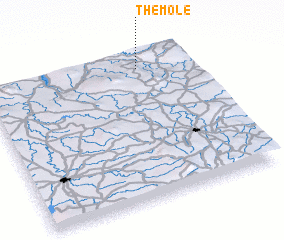 3d view of The Mole