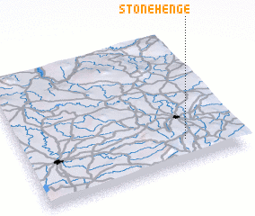 3d view of Stonehenge