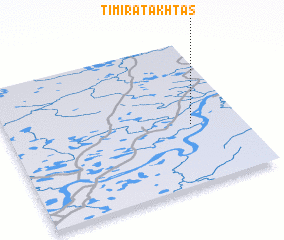 3d view of Timir-Atakh-Tas
