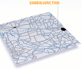 3d view of Gowrie Junction