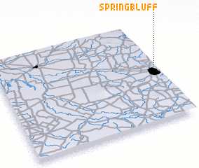 3d view of Spring Bluff