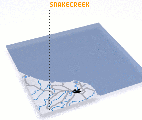 3d view of Snake Creek