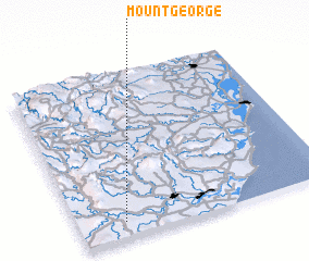 3d view of Mount George