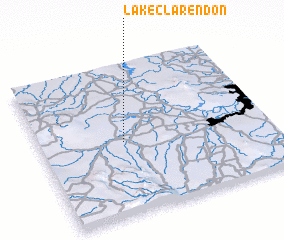 3d view of Lake Clarendon