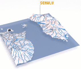 3d view of Semalu