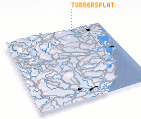 3d view of Turners Flat