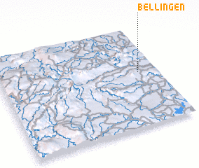 3d view of Bellingen