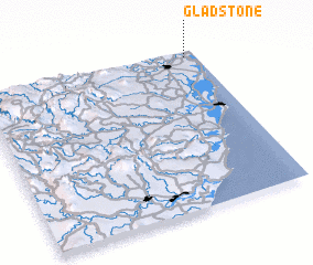 3d view of Gladstone