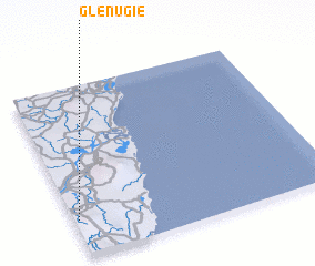 3d view of Glen Ugie