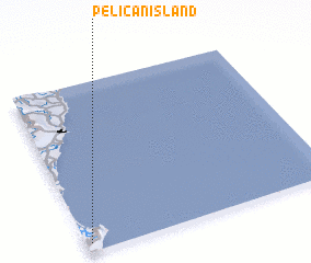 3d view of Pelican Island