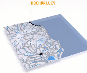 3d view of Rock Valley