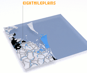 3d view of Eight Mile Plains