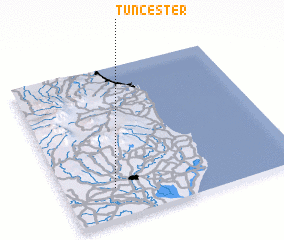 3d view of Tuncester