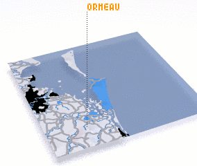 Ormeau (Australia) map - nona.net