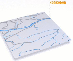 3d view of Korkodon