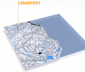 3d view of Cedar Point