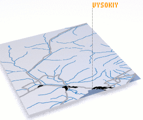 3d view of Vysokiy