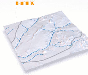 3d view of Khan Mine