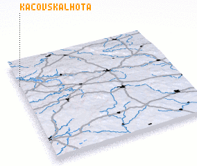 3d view of Kácovská Lhota