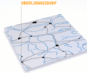 3d view of Oberludwigsdorf