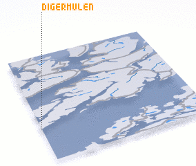 3d view of Digermulen