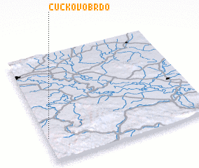 3d view of Čučkovo Brdo