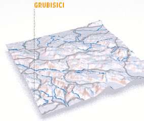 3d view of Grubišići