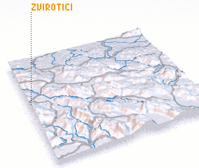 3d view of Zvirotići