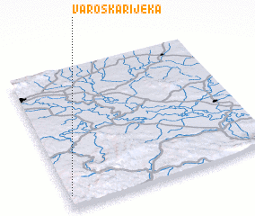 3d view of Varoška Rijeka