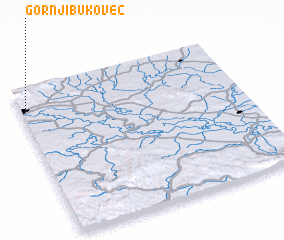 3d view of Gornji Bukovec