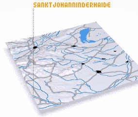 3d view of Sankt Johann in der Haide