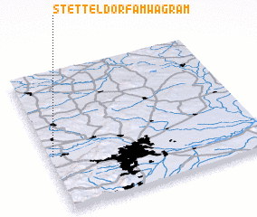 3d view of Stetteldorf am Wagram