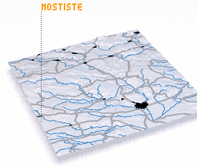 3d view of Mostiště