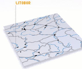 3d view of Litoboř