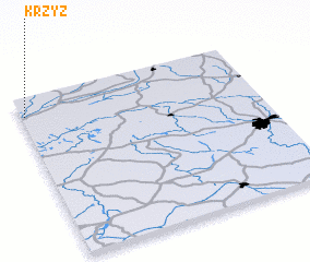 3d view of Krzyż