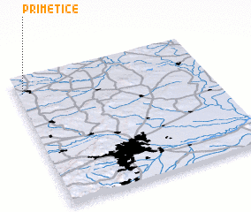 3d view of Přímětice