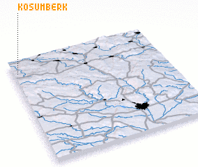 3d view of Košumberk