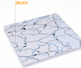 3d view of Zálesí