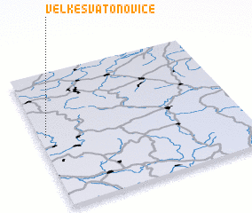 3d view of Velké Svatoňovice