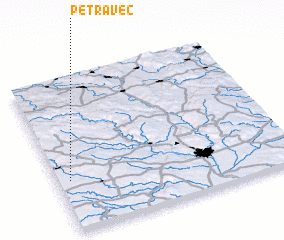 3d view of Petráveč