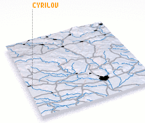 3d view of Cyrílov