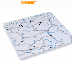 3d view of Kopaniny