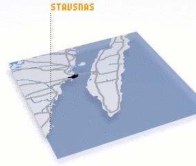 3d view of Stavsnäs
