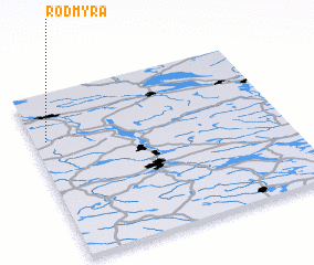 3d view of Rödmyra