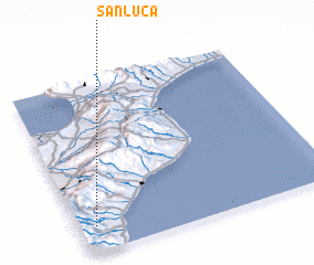 3d view of San Luca
