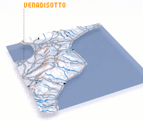 3d view of Vena di Sotto