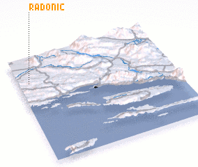 3d view of Radonić