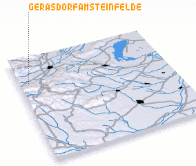 3d view of Gerasdorf am Steinfelde